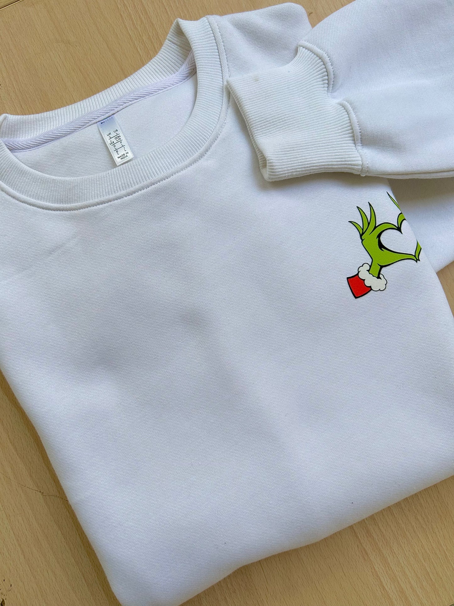 GRINCH HEART CREWNECK for Men & Women