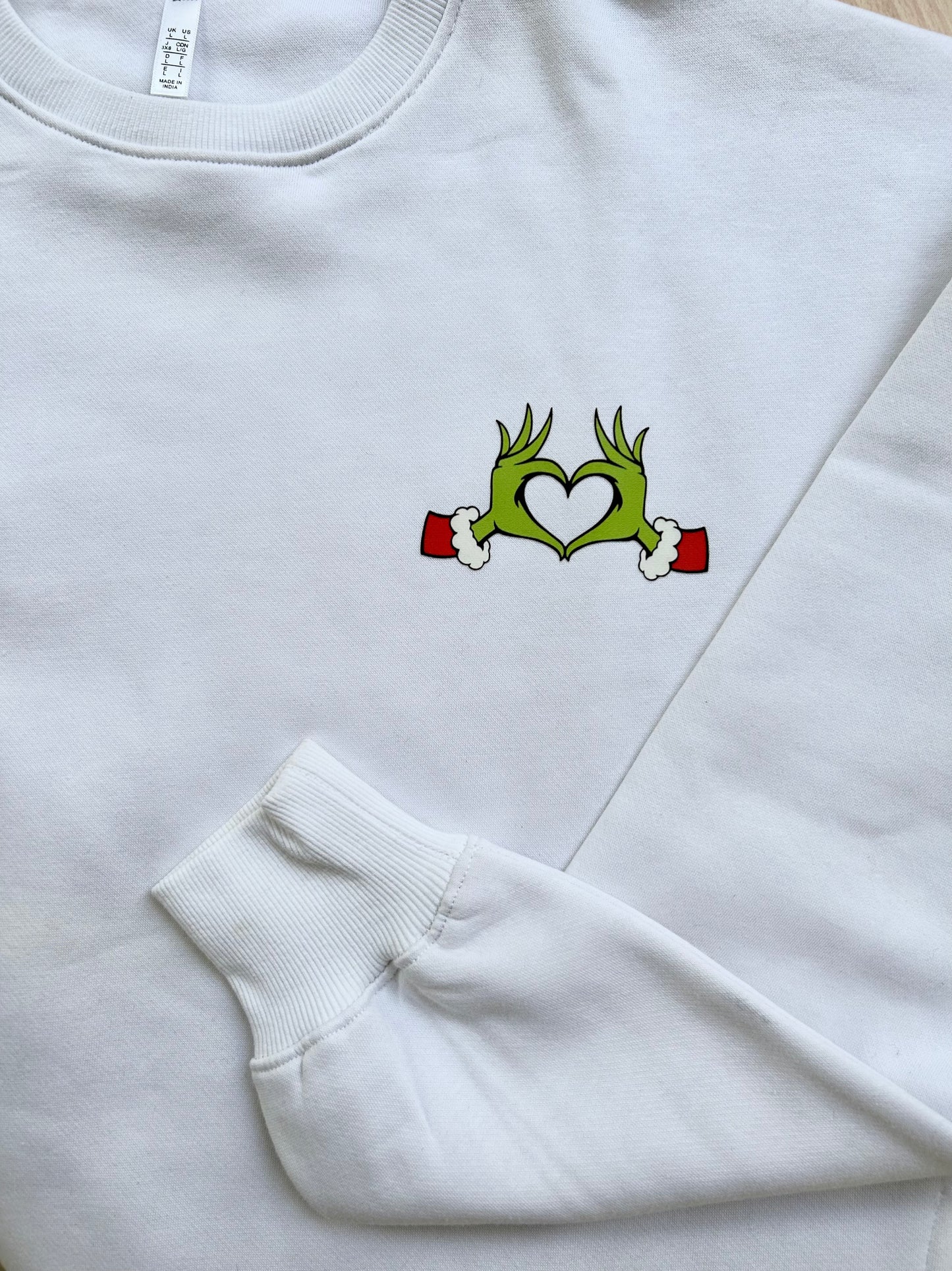 GRINCH HEART CREWNECK for Men & Women