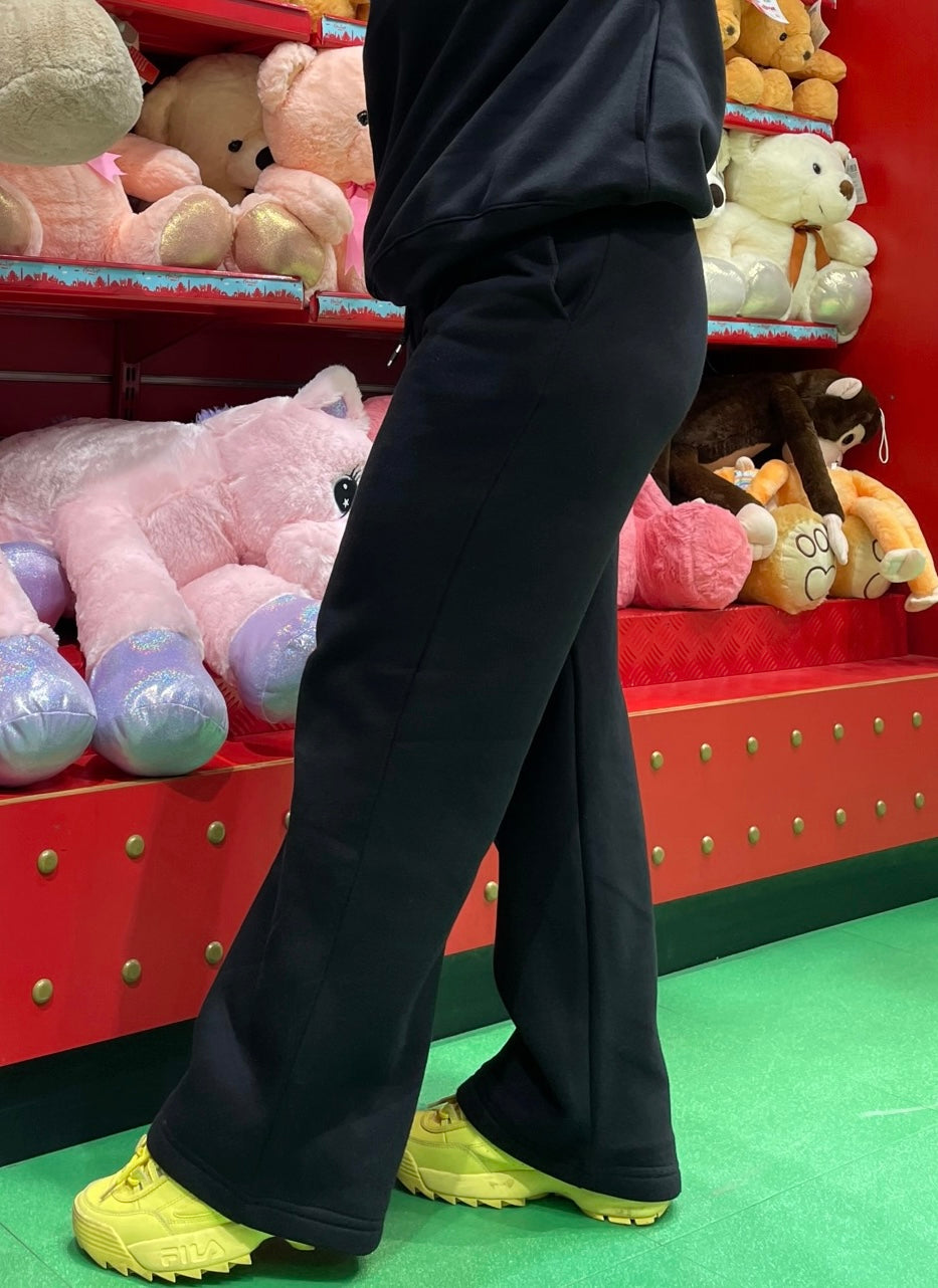 Women High Waist Flared TRACK PANT