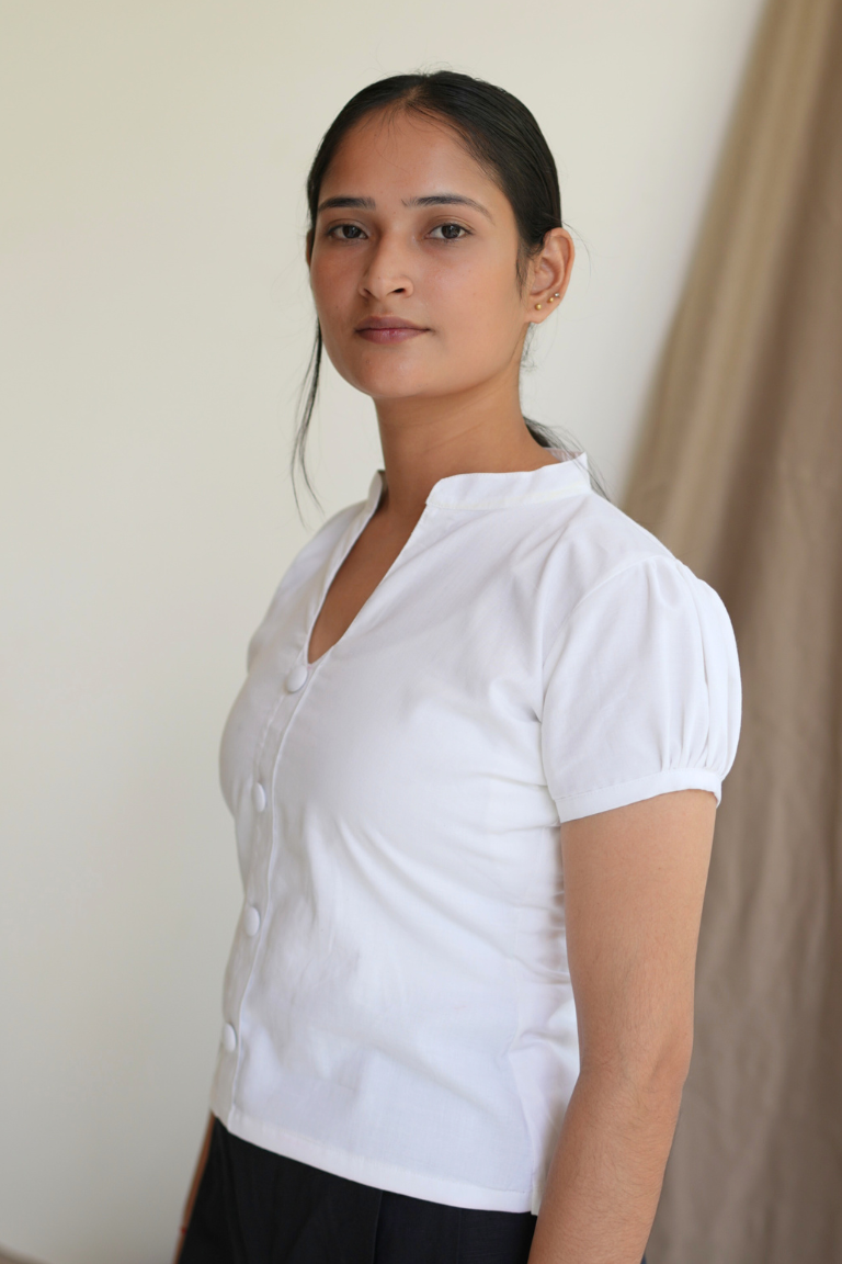 Classic White Cotton Blouse