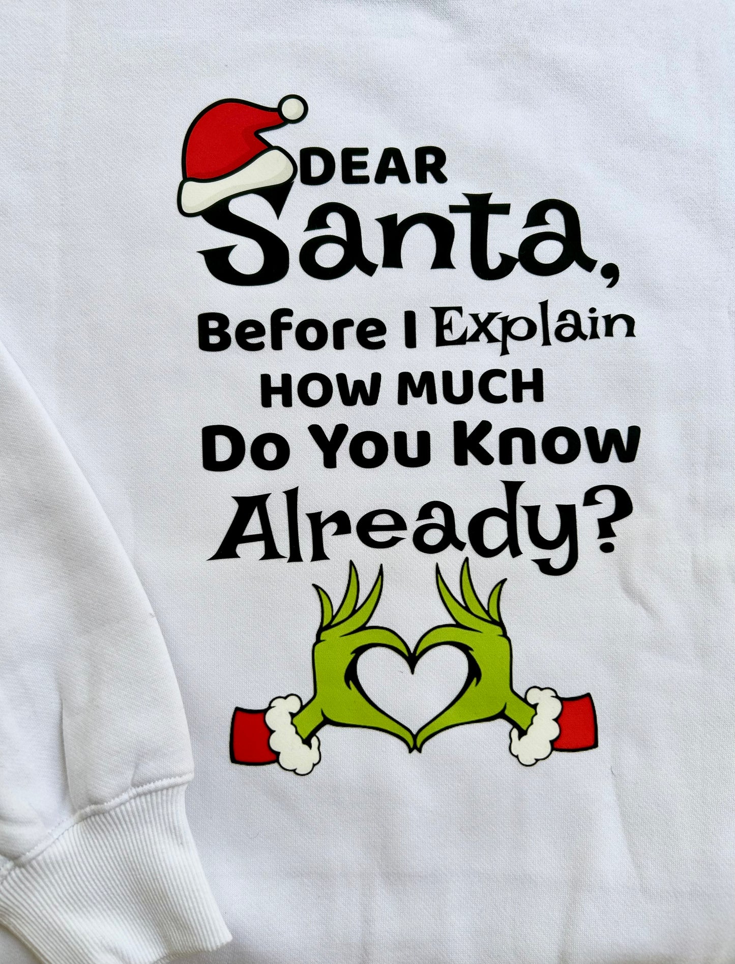 GRINCH HEART CREWNECK for Men & Women